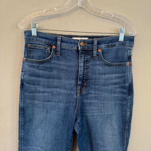 Madewell Stovepipe Straight Ankle Jeans Size 28/6 Antoine Wash High Rise AJ204 - Picture 6 of 16